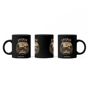 Jackie Forever Our Queen Bald Eagle Memorial Coffee Mug Big Bear Lake Crest Tribute Graphic TS02 Print Your Wear