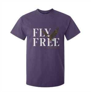 Fly Free Jackie Eagle 2012 2026 Memorial T Shirt For Kid Soaring Wilderness Tribute TS02 Purple Print Your Wear
