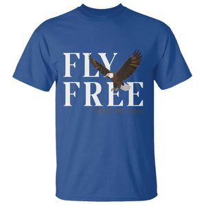 Fly Free Jackie Eagle 2012 2026 Memorial T Shirt Soaring Wilderness Tribute TS02 Royal Blue Print Your Wear