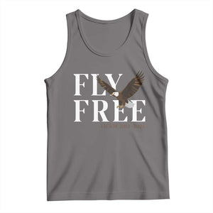 Fly Free Jackie Eagle 2012 2026 Memorial Tank Top Soaring Wilderness Tribute TS02 Deep Heather Print Your Wear