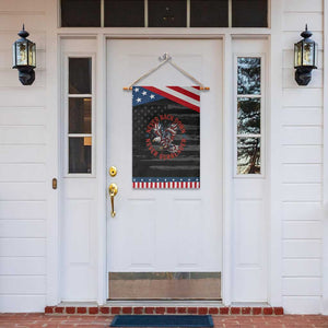 Patriotic American Eagle Graphic Garden Flag Never Back Down Never Surrender Memorial for Freedom Fighters TS02 Print Your Wear
