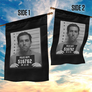 Tyler Robinson Mugshot Garden Flag Justice For Charlie Kirk TS02 Print Your Wear