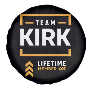 Team Kirk Lifetime Member Spare Tire Cover American True Patriot Support TS02 Print Your Wear