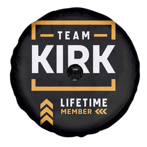 Team Kirk Lifetime Member Spare Tire Cover American True Patriot Support TS02 Print Your Wear