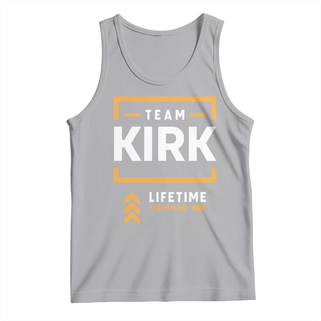Team Kirk Lifetime Member Tank Top American True Patriot Support TS02 Athletic Heather Print Your Wear