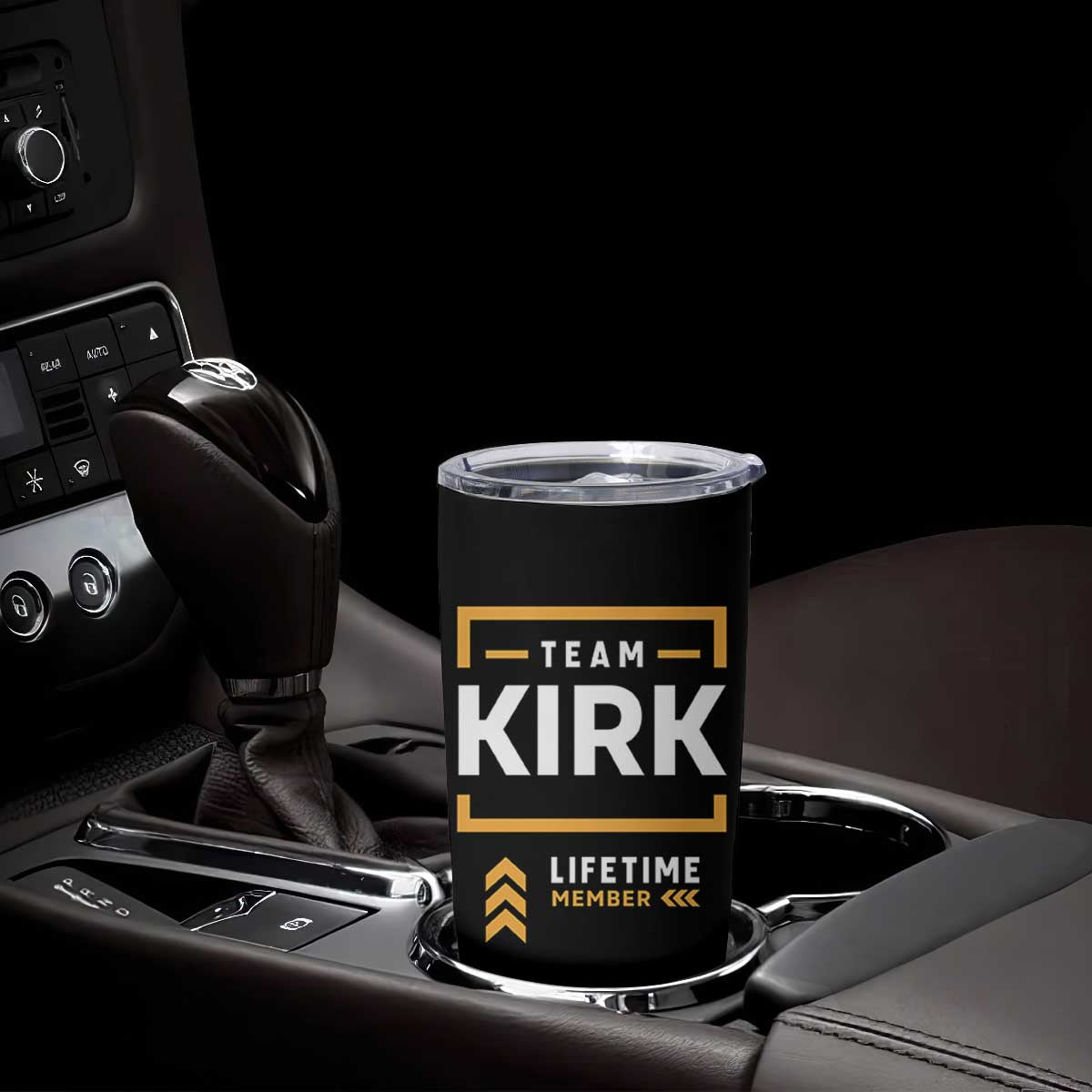Team Kirk Lifetime Member Tumbler Cup American True Patriot Support TS02 Print Your Wear