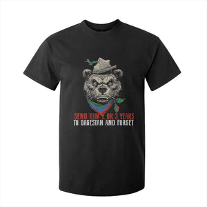 Dagestan Bear MMA Fighter Discipline T Shirt For Kid Send Him 2 3 Years and Forget TS02 Black Print Your Wear