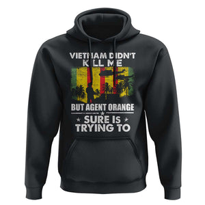 Vietnam Veteran Hoodie Orange Agent Victims Retired Soldiers TS02 Black Print Your Wear