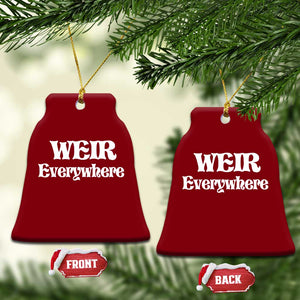 Weir Everywhere Ceramic Ornament Legendary Musician Memorial Retro Tribute for Fans TS02 Print Your Wear