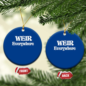 Weir Everywhere Ceramic Ornament Legendary Musician Memorial Retro Tribute for Fans TS02 1pc Blue Print Your Wear