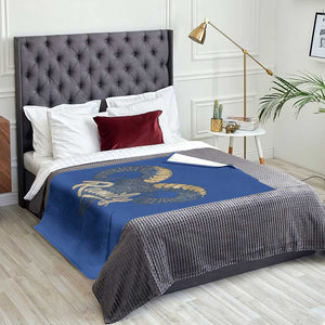 Ramily Bighorn Sheep Skull Ram Lover Vintage Throw Blanket TS02 Print Your Wear