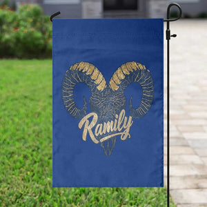 Ramily Bighorn Sheep Skull Ram Lover Vintage Garden Flag TS02 Print Your Wear