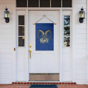 Ramily Bighorn Sheep Skull Ram Lover Vintage Garden Flag TS02 Print Your Wear