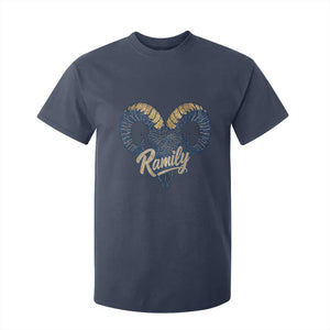 Ramily Bighorn Sheep Skull Ram Lover Vintage T Shirt For Kid TS02 Navy Print Your Wear