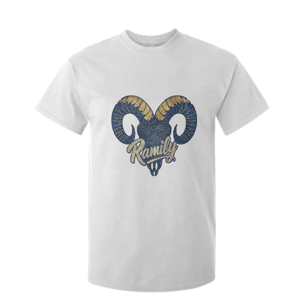 Ramily Bighorn Sheep Skull Ram Lover Vintage T Shirt For Kid TS02 White Print Your Wear