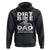 Dirt Bike Dad Hoodie Like A Normal Dad But Much Cooler Motocross TS02 Black Print Your Wear