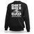 Dirt Bike Dad Sweatshirt Like A Normal Dad But Much Cooler Motocross TS02 Black Print Your Wear