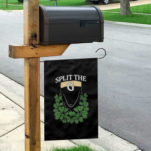 Split the G Funny Irish Stout Beer Drinking Game Garden Flag St. Patrick’s Day Shamrocks Pub Crawl Crew TS02 Print Your Wear