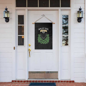 Split the G Funny Irish Stout Beer Drinking Game Garden Flag St. Patrick’s Day Shamrocks Pub Crawl Crew TS02 Print Your Wear