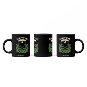 Split the G Funny Irish Stout Beer Drinking Game Coffee Mug St. Patrick’s Day Shamrocks Pub Crawl Crew TS02 Print Your Wear