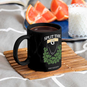 Split the G Funny Irish Stout Beer Drinking Game Coffee Mug St. Patrick’s Day Shamrocks Pub Crawl Crew TS02 Print Your Wear