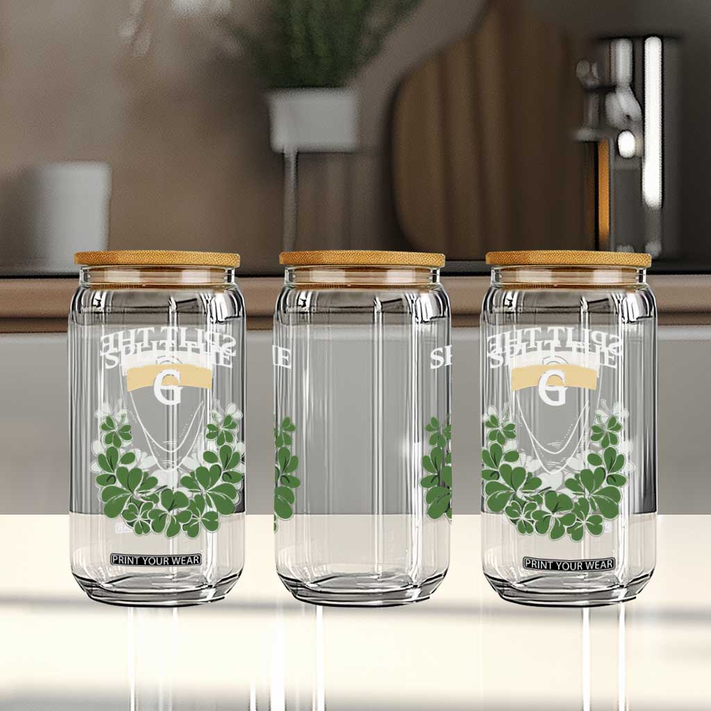 Split the G Funny Irish Stout Beer Drinking Game Glass Can St. Patrick’s Day Shamrocks Pub Crawl Crew TS02 Print Your Wear