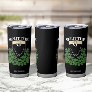 Split the G Funny Irish Stout Beer Drinking Game Tumbler Cup St. Patrick’s Day Shamrocks Pub Crawl Crew TS02 Print Your Wear