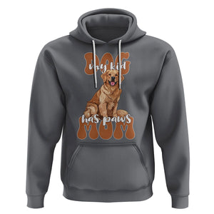 Golden Retriever Hoodie My Kid Has Paws Dog Lover TS02 Charcoal Printyourwear