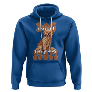 Golden Retriever Hoodie My Kid Has Paws Dog Lover TS02 Royal Blue Printyourwear