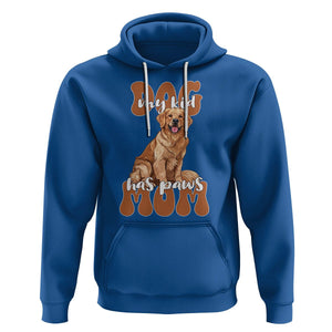 Golden Retriever Hoodie My Kid Has Paws Dog Lover TS02 Royal Blue Printyourwear