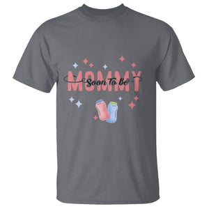 New Mom T Shirt Soon To Be Mommy TS02 Charcoal Printyourwear