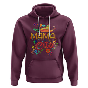 Funny Mexican Mamacita Hoodie Latina Hispanic Women TS02 Maroon Printyourwear