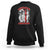 Firefighter Sweatshirt Always Ready Fireman American Flag Thin Red Line TS02 Black Printyourwear