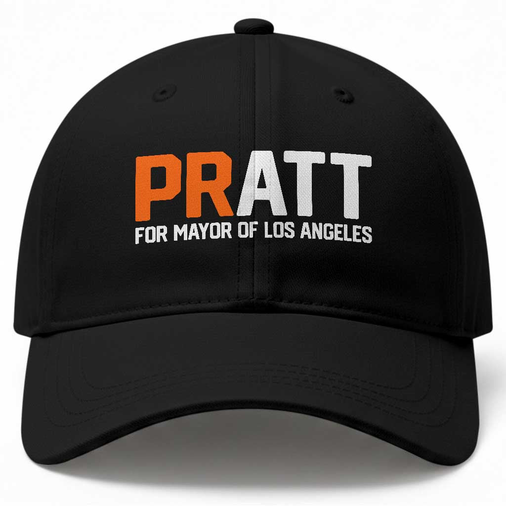 Pratt for Mayor Los Angeles Baseball Cap LA City Caliornia Pride Political Campaign Supporter TS02 Print Your Wear