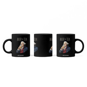 Beer Greater Than Tea Funny Founding Fathers Coffee Mug American History Drinking Boston Tea Party Sarcasm TS02 Print Your Wear