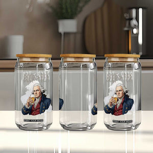 Beer Greater Than Tea Funny Founding Fathers Glass Can American History Drinking Boston Tea Party Sarcasm TS02 Print Your Wear