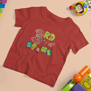 3rd Grade Cars T Shirt For Kid First Day Back To School Vehicles Toys Lover TS02 Printyourwear