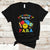 Difference Maker Para Teacher Paraprofessional Paraeducator T Shirt TS02 Black Printyourwear