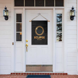 2026 Total Solar Eclipse Garden Flag August 12 Totality Astronomy Souvenir TS02 Print Your Wear