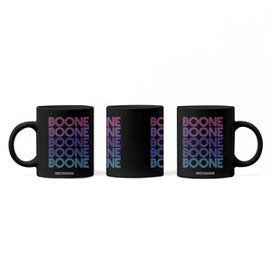 Retro Boone Name Lover Neon Gradient Typography Coffee Mug TS02 Print Your Wear