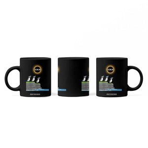 Cute Cartoon Puffins 2026 Total Solar Eclipse Coffee Mug August 12 Totality Funny Astronomy Gift TS02 Print Your Wear