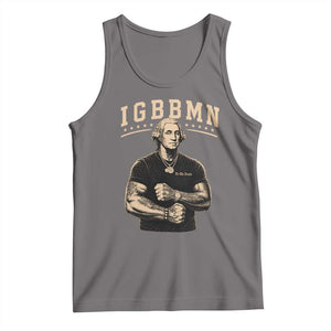 IGBBMN Buff George Washington Parody Tank Top It’s Gonna Be Bad Funny Ironic Patriotic Founding Father TS02 Deep Heather Print Your Wear