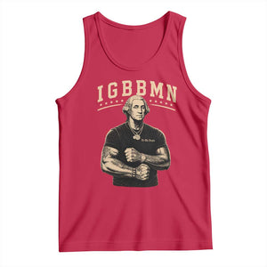 IGBBMN Buff George Washington Parody Tank Top It’s Gonna Be Bad Funny Ironic Patriotic Founding Father TS02 Red Print Your Wear