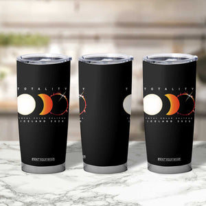 Iceland Total Solar Eclipse 2026 Totality Tumbler Cup Travel Souvenir Astronomy Geek Gift TS02 Print Your Wear