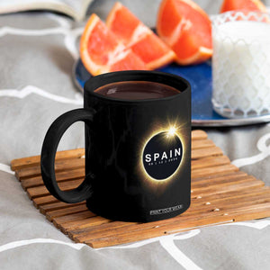 Spain Total Solar Eclipse 2026 Coffee Mug Path of Totality Astronomy Gift TS02 Print Your Wear