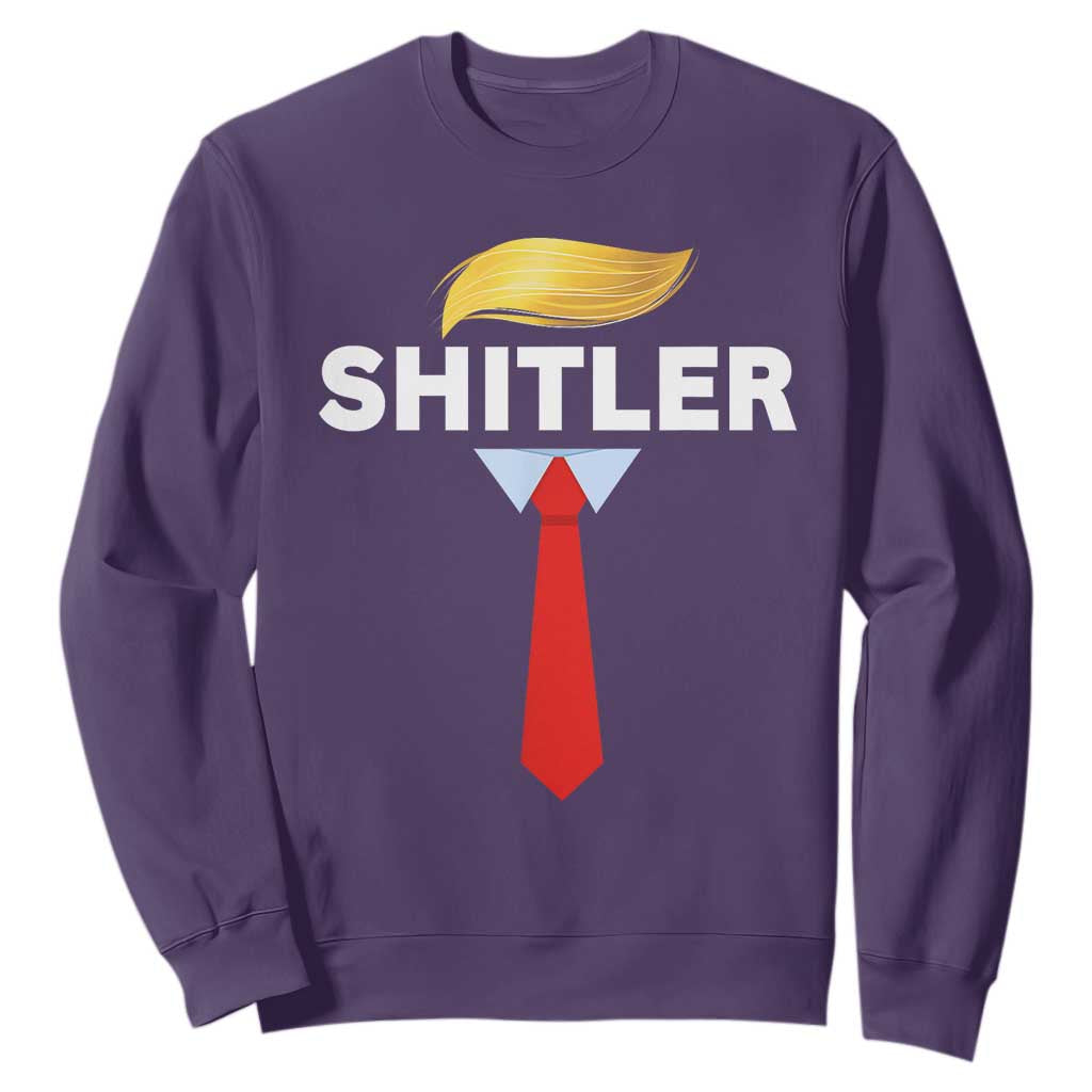 Funny Political Satire Sweatshirt Sarcastic Political Parody TS02 Purple Print Your Wear