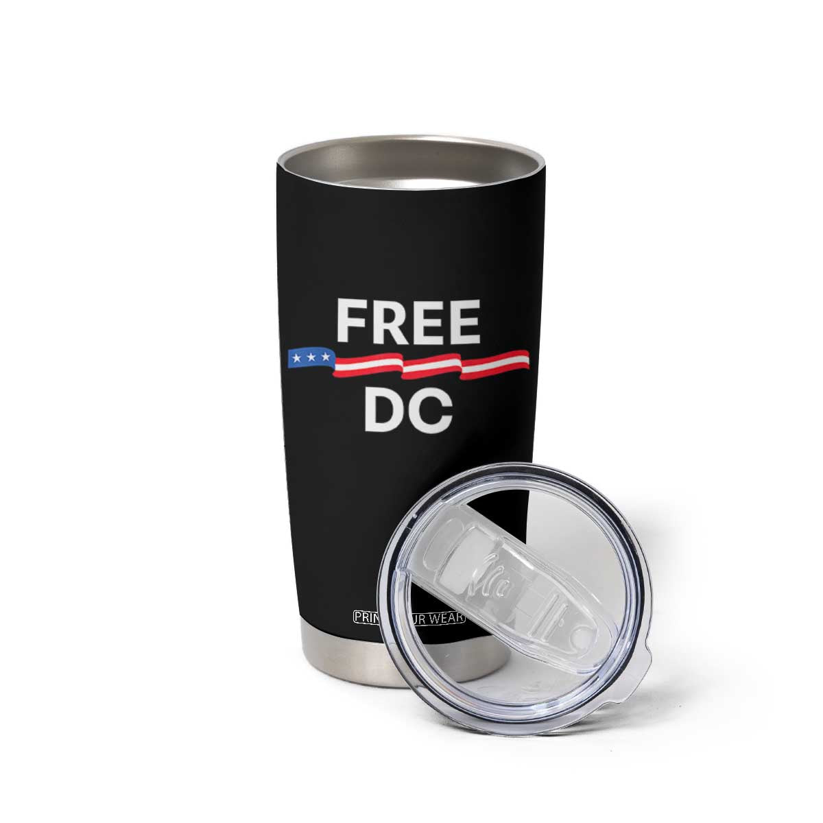 Free DC Tumbler Cup Defend Washington D.C. Statehood Rights TS02 Print Your Wear