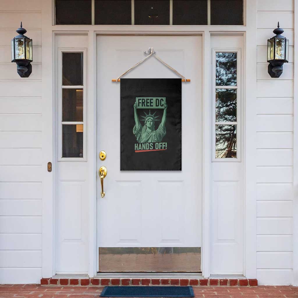 Free DC Hands Off Garden Flag Statue of Liberty for Washington D.C. Rights TS02 Print Your Wear