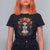 Day of the Dead Women T Shirt For Women De Los Muertos Calavera La Catrina Sugar Skull Women TS02 Black Printyourwear