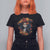 Day of the Dead Women T Shirt For Women La Catrina De Los Muertos Calavera Sugar Skull Women TS02 Black Printyourwear